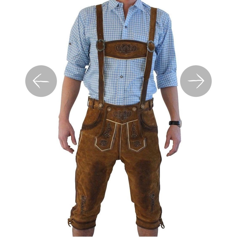 Men’s Lederhosen (size 50: 34 in / 90-93cm)